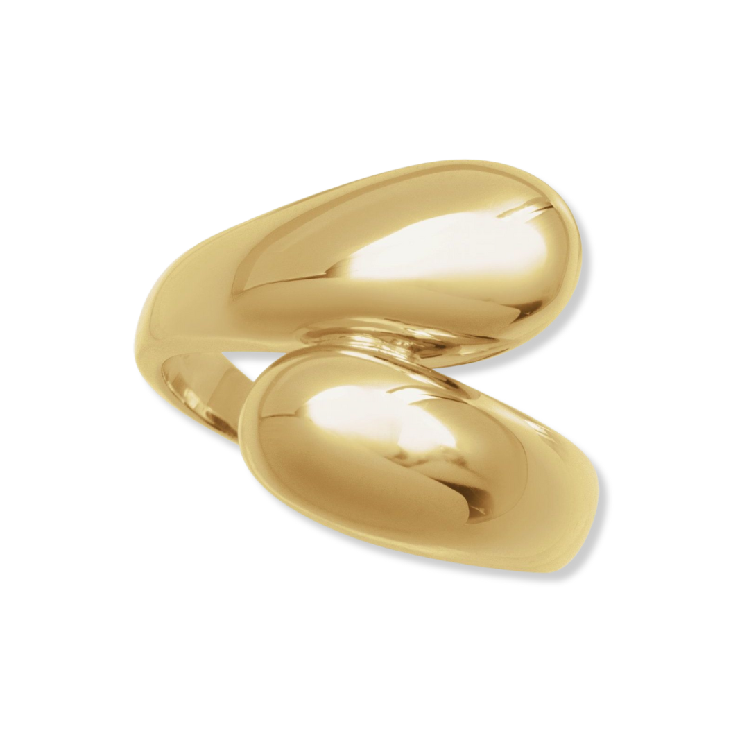 Cloud Ring - 14KT Yellow Gold Ring